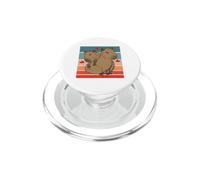 Carino adorabile Capibara che coccola Capibara amante degli PopSockets PopGrip per MagSafe