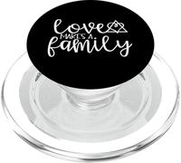 Carino Adozione Regalo Amore Rende Una Famiglia (Simbolo) Mamma Lei PopSockets PopGrip per MagSafe