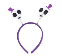 Carino ala / cranio / zucca / strega Cerchietto per capelli a forma di cerchietto per bambini per trucco per servizi fotografici Accessori per capelli per feste di Halloween Fasce per bambini Fasce