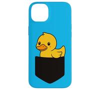 Carino anatroccolo Pocket Pal divertente bambino anatra animale fattoria Custodia per iPhone 14 Plus