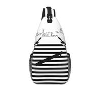 Carino Animal Farm Dog Sling Chest Bag - Zaino sottile per uomo e donna leggero da viaggio borsa a tracolla casual