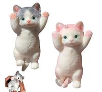 Carino Anti Stress Gatto Giocattolo Squishy Squishy Gatto Colla Giocattolo Cute Squeeze Giocattolo Gatto Forma Morbido E Confortevole Antistress Squishy Gatto Giocattolo Per Adulti E Bambini