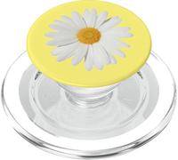 Carino arte realistica del fiore della margherita con colore PopSockets PopGrip per MagSafe