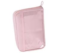 Carino - Astuccio per penne a di cartone animato, grande astuccio per matite con 12 scomparti, elegante astuccio ad alta capacità, per studenti e ufficio, Rosa, Consulte la descripción, Vedere