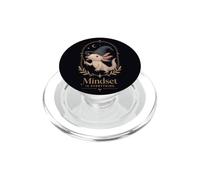 Carino Axolotl Mago Luna Magia Mindset Art PopSockets PopGrip per MagSafe