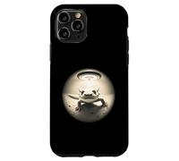 Carino Axolotl scatta un selfie mentre UFO strano grafico Custodia per iPhone 11 Pro