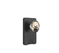 Carino Axolotl scatta un selfie mentre UFO strano grafico PopSockets PopWallet per MagSafe