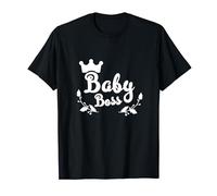 Carino Baby Boss Genitori Mamma Papà Maglietta