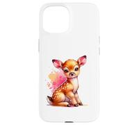 Carino Baby Deer Custodia per iPhone 15