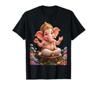 Carino Baby Lord Ganesha Bappa Modak per i più Piccoli e Tutti Maglietta