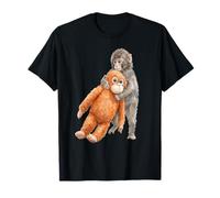 Carino Baby Macaco Scimmia & Orangutan Peluche Acquerello Maglietta