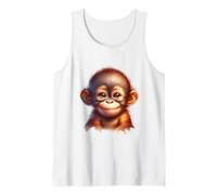Carino Baby Monkey Design per Bambini - Animale Kawaii Canotta
