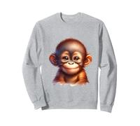 Carino Baby Monkey Design per Bambini - Animale Kawaii Felpa