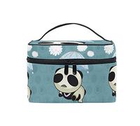 Carino Baby Panda Animal Makeup Bag per le Donne Cosmetici Borse Toiletry Train Case, Come nella foto, Taglia unica, Zaini