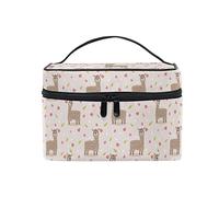 Carino Baby Sheep Animal Makeup Bag per le donne Cosmetici Borse Toiletry Train Case, Come mostrato, Taglia unica, Zaini