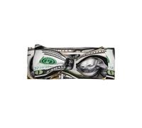 Carino Banknote Pattern Stampa Baby Bow Fascia - Morbido & Elastico Nylon Headbands Delicate Princess Hair Accessories