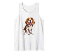 Carino Beagle Dog Puppy Pet Amante Proprietario Canotta