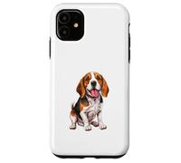 Carino Beagle Dog Puppy Pet Amante Proprietario Custodia per iPhone 11