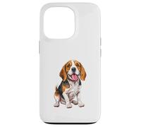 Carino Beagle Dog Puppy Pet Amante Proprietario Custodia per iPhone 13 Pro