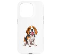 Carino Beagle Dog Puppy Pet Amante Proprietario Custodia per iPhone 15 Pro