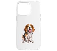Carino Beagle Dog Puppy Pet Amante Proprietario Custodia per iPhone 15 Pro Max
