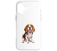 Carino Beagle Dog Puppy Pet Amante Proprietario Custodia per iPhone 16 Plus