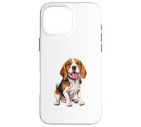 Carino Beagle Dog Puppy Pet Amante Proprietario Custodia per iPhone 16 Pro Max