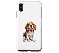 Carino Beagle Dog Puppy Pet Amante Proprietario Custodia per iPhone XS Max