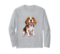 Carino Beagle Dog Puppy Pet Amante Proprietario Maglia a Manica