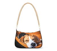Carino Beagle Lady Borsa a tracolla per le donne Borse da sera borsa borsa catena tracolla cerniera designer borsa