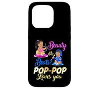 Carino Bellezza O Battere Pop-Pop Loves You - Genere Reveal Party Custodia per iPhone 15 Pro
