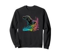Carino Black Lab Black Labrador Retriever Cucciolo Cane Mamma Animale Felpa