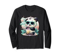 Carino Boba Tea Art Per Bambini Ragazzi Ragazza Kawaii Cibo Bevande Amante Maglia a Manica