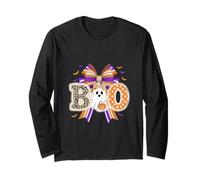 Carino Boo Zucca Spooky Vibes Bambini Halloween Maglia a Manica