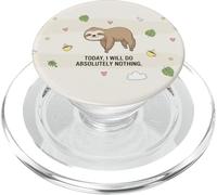 Carino Bradipo Oggi Non Farò Assolutamente Nulla PopSockets PopGrip per MagSafe