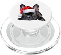 Carino Bulldog francese Santa Hat Frenchie Immagine PopSockets PopGrip per MagSafe