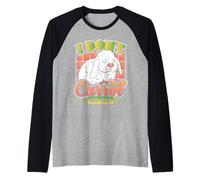 Carino Bunny Coniglio Giochi di Parole I Don't Carrot At all Rabbit Lover Maglia con Maniche Raglan