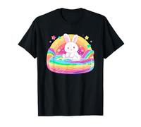 Carino Bunny Rainbow Delight Sky Stars Maglietta