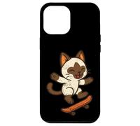 Carino Bunny Skateboard Retro Style Custodia per iPhone 12 Pro Max