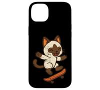 Carino Bunny Skateboard Retro Style Custodia per iPhone 14 Plus