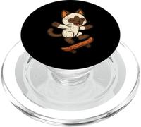 Carino Bunny Skateboard Retro Style PopSockets PopGrip per MagSafe