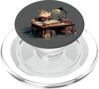 Carino Bunny Studiare Insegnanti & Studenti Ritorno a Scuola PopSockets PopGrip per MagSafe