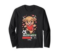 Carino Calcio Mucca SKILLSS CARICO Heifer Palestra Mamma Club Tacchetti Maglia a Manica