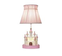 Carino Caldo Camera Dei Bambini Ragazze Camera Scrivania Luce Cartone Animato Creativo Rosa Castello Resina Lampada Da Scrivania Parco Divertimenti Biblioteca Scuola Lampada Da Tavolo Scuola Asilo Dor
