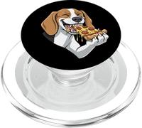 Carino Cane Beagle Mangiare Pizza Amanti del Cibo Italiano PopSockets PopGrip per MagSafe