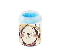 Carino cartone animato cane riutilizzabile zampa rondella morbida setole in silicone essenziale per tutti i proprietari di animali domestici adatto per cani di taglia piccola, media e grande