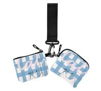 Carino Cartone Animato Gatto Delle Donne Casi di Carta Del Cambiamento Titolare Sottile Portatile Portafoglio Portafoglio Portachiavi con Cerniera Tasca Monete per Le Donne 2, Gatto simpatico cartone