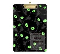 Carino Cartone Animato Gatto Nero Felice Halloween Personalizza Nursing Edition Appunti Foro Standard per il Primo Anno Insegnante Must Haves Dimensioni 9 x 12