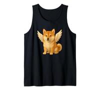 Carino Cartoon Angelo Shiba Inu Cane Canotta