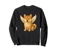 Carino Cartoon Angelo Shiba Inu Cane Felpa